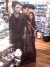 Bella, Edward and Jacob are at Powell's!