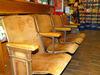 Antique theater seats