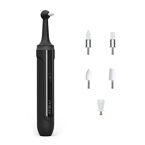 Pratuor Electric Tooth Polisher,5 Replaceable Heads& 3 Adjustable Modes,Household Dental Tartar Calculus Remover,Teeth Whitening Kit, Better Whitening Effect Than Electric Toothbrush(Black) Pratuor Electric Tooth Polisher,5 Replaceable Heads& 3 Adjustable Modes,Household Dental Tartar Calculus Remover,Teeth Whitening Kit, Better Whitening Effect Than Electric Toothbrush(Black)