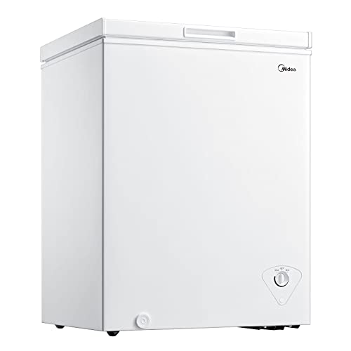 Midea MRC050S0AWW Chest Freezer, 5.0 Cubic Feet, White Midea MRC050S0AWW Chest Freezer, 5.0 Cubic Feet, White