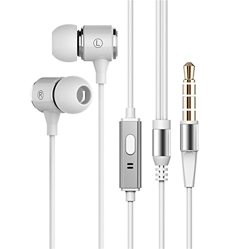 Long Cord Earplug Headphones Without Mic for Tv Watching,Wired Ear Buds Earbuds with Microphone,Noise Cancelling Music Headphones for Work,Deep Bass 3.5mm Earbuds for Compute,in Ear Monitors (5FT) Long Cord Earplug Headphones Without Mic for Tv Watching,Wired Ear Buds Earbuds with Microphone,Noise Cancelling Music Headphones for Work,Deep Bass 3.5mm Earbuds for Compute,in Ear Monitors (5FT)