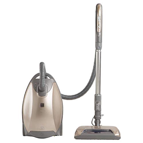 Kenmore 81714 Bundle Ultra Plush Lightweight Bagged Canister Vacuum with Pet PowerMate, HEPA, Extended Telescoping Wand, Retractable Cord, and 3 Cleaning Tools, 700 Series, Gold Kenmore 81714 Bundle Ultra Plush Lightweight Bagged Canister Vacuum with Pet PowerMate, HEPA, Extended Telescoping Wand, Retractable Cord, and 3 Cleaning Tools, 700 Series, Gold