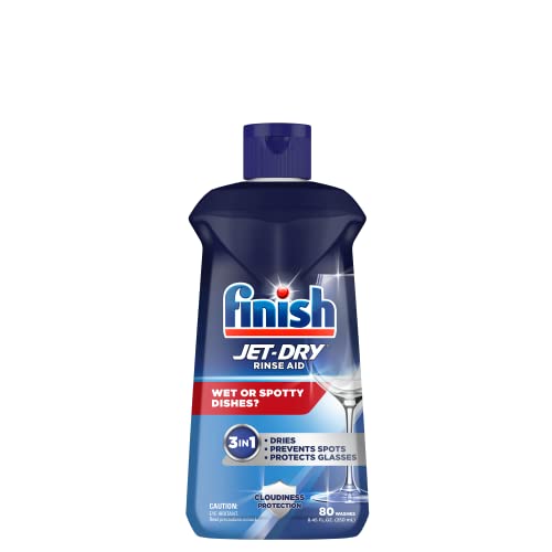 Finish Jet-Dry Rinse Aid, Dishwasher Rinse Agent & Drying Agent, 8.45 Fl Oz (Packaging May Vary) Finish Jet-Dry Rinse Aid, Dishwasher Rinse Agent & Drying Agent, 8.45 Fl Oz (Packaging May Vary)