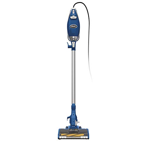 Shark HV343AMZ Rocket Corded Stick Vacuum with Self-Cleaning Brushroll, Lightweight & Maneuverable, Perfect for Pet Hair Pickup, Converts to a Hand Vacuum, with Crevice & Upholstery Tools, Blue/Silver Shark HV343AMZ Rocket Corded Stick Vacuum with Self-Cleaning Brushroll, Lightweight & Maneuverable, Perfect for Pet Hair Pickup, Converts to a Hand Vacuum, with Crevice & Upholstery Tools, Blue/Silver
