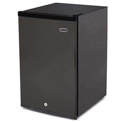 Whynter Black CUF-301BK 3.0 cu. ft. Energy Star Upright Freezer with Lock, 3 Cubic Feet Whynter Black CUF-301BK 3.0 cu. ft. Energy Star Upright Freezer with Lock, 3 Cubic Feet