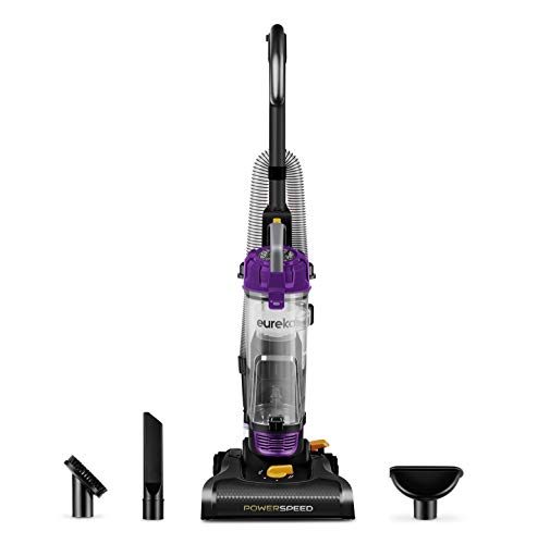 eureka NEU182B PowerSpeed Bagless Upright Vacuum Cleaner, Lite, Purple eureka NEU182B PowerSpeed Bagless Upright Vacuum Cleaner, Lite, Purple
