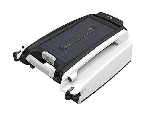 Betta 2 - Solar Powered Automatic Robotic Pool Skimmer with Twin Chip-Controlled Salt Chlorine Tolerant (SCT) Motors (White) Betta 2 - Solar Powered Automatic Robotic Pool Skimmer with Twin Chip-Controlled Salt Chlorine Tolerant (SCT) Motors (White)