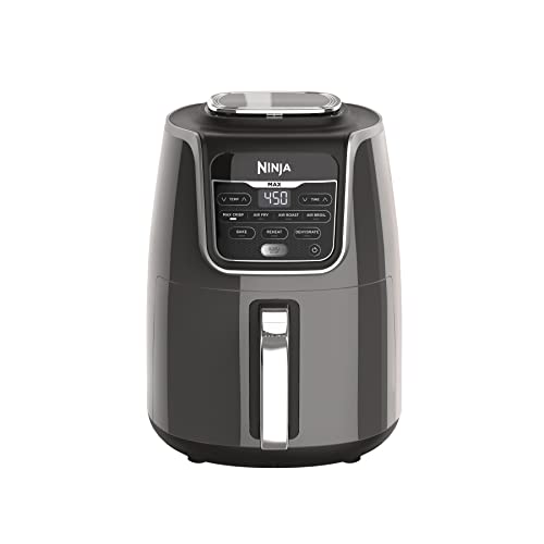 Ninja AF161 Max XL Air Fryer that Cooks, Crisps, Roasts, Bakes, Reheats and Dehydrates, with 5.5 Quart Capacity, and a High Gloss Finish, Grey Ninja AF161 Max XL Air Fryer that Cooks, Crisps, Roasts, Bakes, Reheats and Dehydrates, with 5.5 Quart Capacity, and a High Gloss Finish, Grey