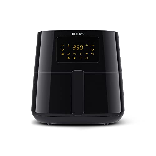 Philips Essential Airfryer XL 2.65lb/6.2L Capacity Digital Airfryer with Rapid Air Technology, Easy Clean Basket, Black- HD9270/91 Philips Essential Airfryer XL 2.65lb/6.2L Capacity Digital Airfryer with Rapid Air Technology, Easy Clean Basket, Black- HD9270/91