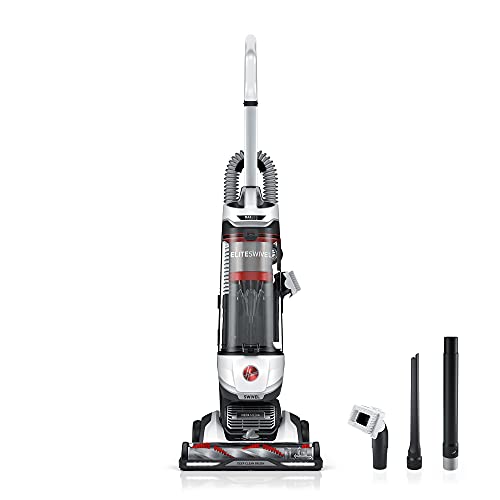 Hoover MAXLife Elite Swivel Vacuum Cleaner with HEPA Media Filtration, Bagless Multi-Surface Upright for Carpet and Hard Floors, UH75150, White Hoover MAXLife Elite Swivel Vacuum Cleaner with HEPA Media Filtration, Bagless Multi-Surface Upright for Carpet and Hard Floors, UH75150, White