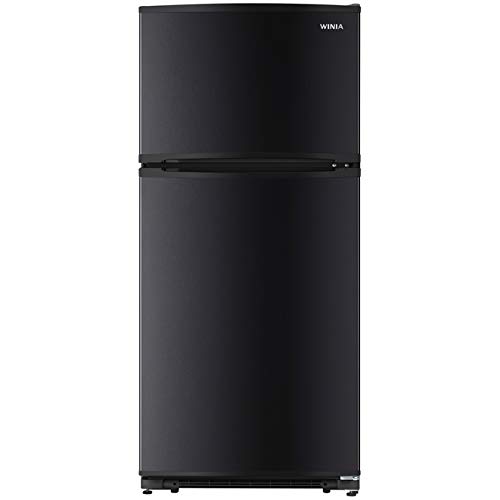 Winia WTE18HSBMD 18 Cu. Ft. Top Mount Refrigerator With Factory Installed Ice Maker - Black Winia WTE18HSBMD 18 Cu. Ft. Top Mount Refrigerator With Factory Installed Ice Maker - Black
