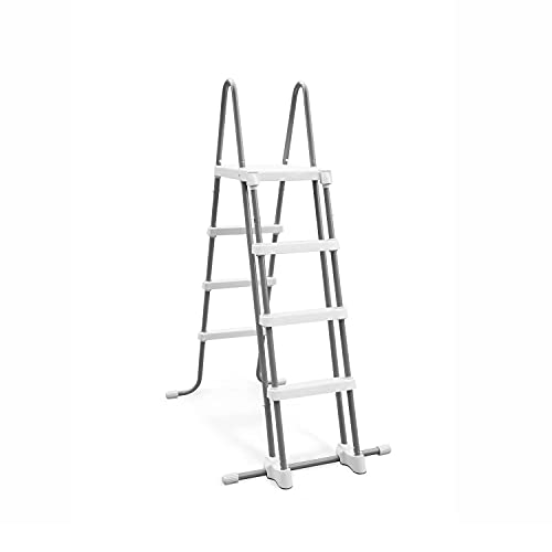 Intex 28076E Intex-48 Inch Ladder with Removable Steps Pool, 1 Size, Grey Intex 28076E Intex-48 Inch Ladder with Removable Steps Pool, 1 Size, Grey