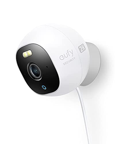 eufy Security Solo OutdoorCam C24, All-in-One Outdoor Security Camera with 2K Resolution, Spotlight, Color Night Vision, No Monthly Fees, Wired Camera, Security Camera Outdoor, IP67 Weatherproof eufy Security Solo OutdoorCam C24, All-in-One Outdoor Security Camera with 2K Resolution, Spotlight, Color Night Vision, No Monthly Fees, Wired Camera, Security Camera Outdoor, IP67 Weatherproof