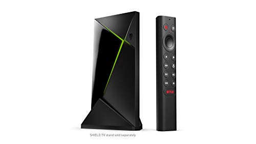NVIDIA SHIELD Android TV Pro Streaming Media Player; 4K HDR movies, live sports, Dolby Vision-Atmos, AI-enhanced upscaling, GeForce NOW cloud gaming, Google Assistant Built-In, Works with Alexa NVIDIA SHIELD Android TV Pro Streaming Media Player; 4K HDR movies, live sports, Dolby Vision-Atmos, AI-enhanced upscaling, GeForce NOW cloud gaming, Google Assistant Built-In, Works with Alexa