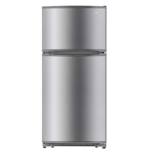 Winia WTE18HSSMD 18 Cu. Ft. Top Mount Refrigerator With Factory Installed Ice Maker - Fingerprint Resistant Metallic Finish Winia WTE18HSSMD 18 Cu. Ft. Top Mount Refrigerator With Factory Installed Ice Maker - Fingerprint Resistant Metallic Finish