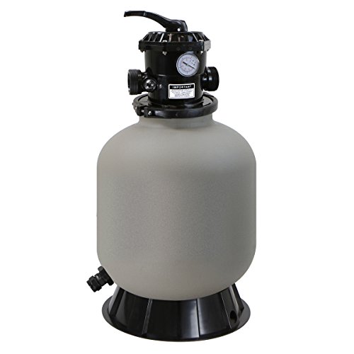 XtremepowerUS 16" Above Inground Swimming Pool Sand Filter System 7-Way Multi-Port Valve Pool Filter up to 21,000 Gallons with Stand XtremepowerUS 16" Above Inground Swimming Pool Sand Filter System 7-Way Multi-Port Valve Pool Filter up to 21,000 Gallons with Stand
