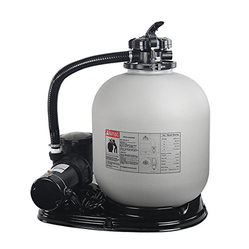 XtremepowerUS 75112 Pool Sand Filter 19" W/Pump 1.5HP ABOVEGROUND, Grey XtremepowerUS 75112 Pool Sand Filter 19" W/Pump 1.5HP ABOVEGROUND, Grey