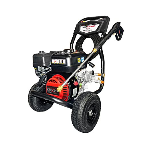 SIMPSON Cleaning CM61083 Clean Machine 3400 PSI Gas Pressure Washer, 2.5 GPM, CRX Engine, Includes Spray Gun and Wand, 4 QC Nozzle Tips, 5/16-in. x 25-ft. MorFlex Hose SIMPSON Cleaning CM61083 Clean Machine 3400 PSI Gas Pressure Washer, 2.5 GPM, CRX Engine, Includes Spray Gun and Wand, 4 QC Nozzle Tips, 5/16-in. x 25-ft. MorFlex Hose
