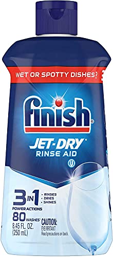 Finish Jet Dry Dishwasher Rinse Aid, 8.45 Ounce Finish Jet Dry Dishwasher Rinse Aid, 8.45 Ounce
