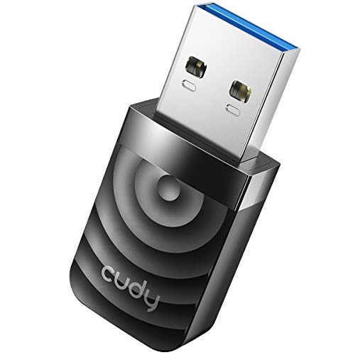 Cudy AC1300 WiFi USB 3.0 Adapter for PC, USB WiFi Dongle, 5Ghz /2.4Ghz, WiFi USB 3.0, Wireless Adapter for Desktop/Laptop, Compatible with Windows 7/8/8.1/10/11, mac OS, Linux, WU1300S Cudy AC1300 WiFi USB 3.0 Adapter for PC, USB WiFi Dongle, 5Ghz /2.4Ghz, WiFi USB 3.0, Wireless Adapter for Desktop/Laptop, Compatible with Windows 7/8/8.1/10/11, mac OS, Linux, WU1300S