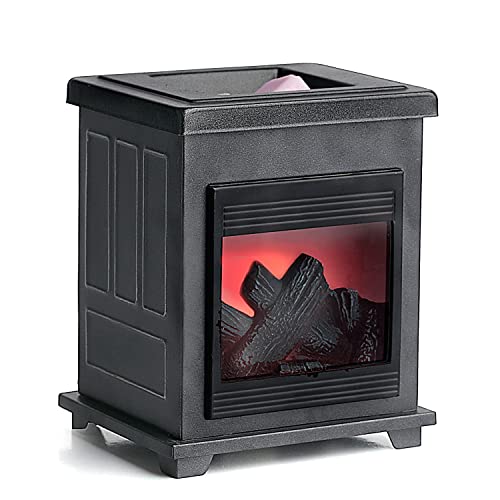 NAFANG Fireplace Wax Melt Warmer,Metal Wax Melter,Candle Wax Warmer for Scented Wax, Apply to Electric Wax Burner for Bedrooms, Bathrooms, and Living Rooms (with Flickering Flame) NAFANG Fireplace Wax Melt Warmer,Metal Wax Melter,Candle Wax Warmer for Scented Wax, Apply to Electric Wax Burner for Bedrooms, Bathrooms, and Living Rooms (with Flickering Flame)