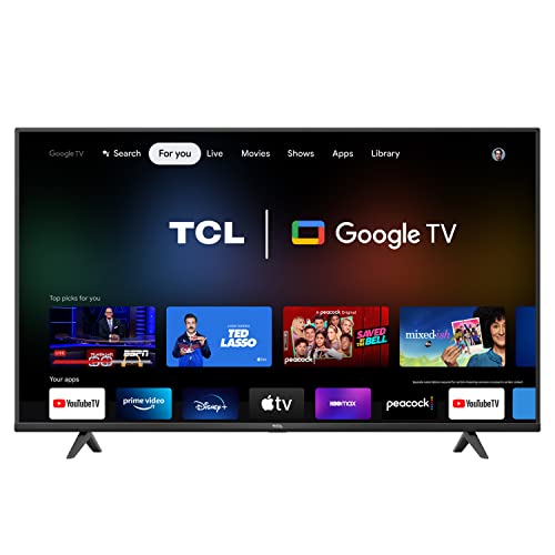 TCL 55" Class 4-Series 4K UHD HDR Smart Google TV – 55S446, 2022 Model TCL 55" Class 4-Series 4K UHD HDR Smart Google TV – 55S446, 2022 Model