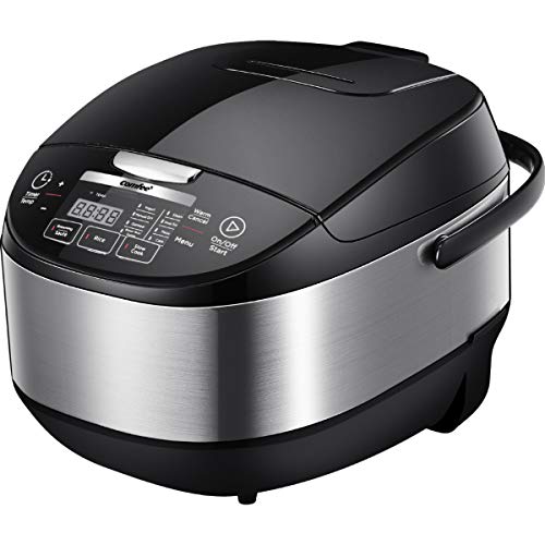 COMFEE' 5.2Qt Asian Style Programmable All-in-1 Multi Cooker, Rice Cooker, Slow Cooker, Steamer, Saute, Yogurt Maker, Stewpot with 24 Hours Delay Timer and Auto Keep Warm Functions COMFEE' 5.2Qt Asian Style Programmable All-in-1 Multi Cooker, Rice Cooker, Slow Cooker, Steamer, Saute, Yogurt Maker, Stewpot with 24 Hours Delay Timer and Auto Keep Warm Functions