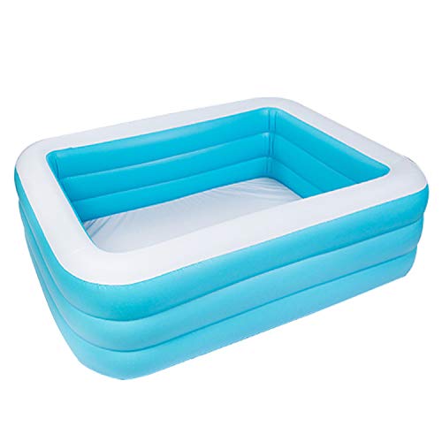 67inX49inX18in Inflatable Pool Blow up Family Swimming Kiddie Pools Inflated Ball Pit for Baby, Kids, Adult, Infant, Toddler for Indoor Outdoor Garden Backyard 67inX49inX18in Inflatable Pool Blow up Family Swimming Kiddie Pools Inflated Ball Pit for Baby, Kids, Adult, Infant, Toddler for Indoor Outdoor Garden Backyard