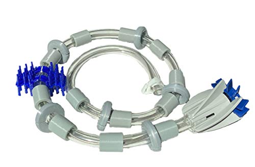 SWASHER - No Spray - Sweep Hose with Tail Brush and Rotating Scrubber for Polaris/Pentair Pool Cleaner SWASHER - No Spray - Sweep Hose with Tail Brush and Rotating Scrubber for Polaris/Pentair Pool Cleaner