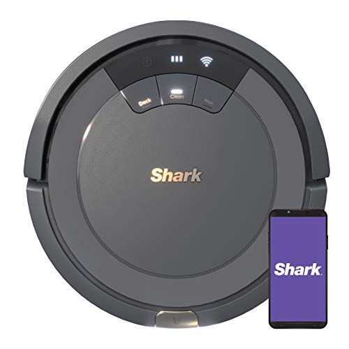 Shark ION Robot Vacuum AV753, Wi Fi Connected, 120min Runtime, Works with Alexa, Multi Surface Cleaning , Grey Shark ION Robot Vacuum AV753, Wi Fi Connected, 120min Runtime, Works with Alexa, Multi Surface Cleaning , Grey