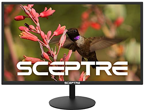 Sceptre E275W-19203R 27 inch1080P LED Monitor 99% sRGB 2X HDMI VGA Build-In Speakers, Machine Black (E275W-19203R series) Sceptre E275W-19203R 27 inch1080P LED Monitor 99% sRGB 2X HDMI VGA Build-In Speakers, Machine Black (E275W-19203R series)