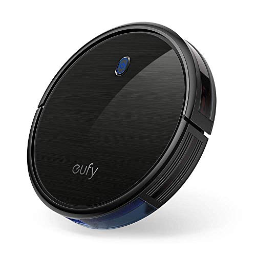 eufy Boost IQ RoboVac 11S (Slim), 1300Pa Strong Suction, Super Quiet, Self-Charging Robotic Vacuum Cleaner, Cleans Hard Floors to Medium-Pile Carpets (Black) (Renewed) eufy Boost IQ RoboVac 11S (Slim), 1300Pa Strong Suction, Super Quiet, Self-Charging Robotic Vacuum Cleaner, Cleans Hard Floors to Medium-Pile Carpets (Black) (Renewed)