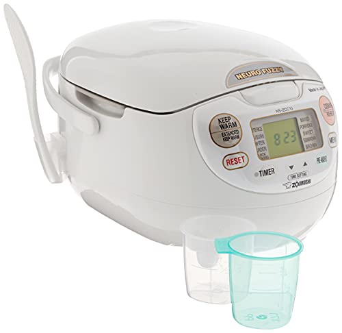 Zojirushi, Made in Japan Neuro Fuzzy Rice Cooker, 5.5-Cup, Premium White Zojirushi, Made in Japan Neuro Fuzzy Rice Cooker, 5.5-Cup, Premium White