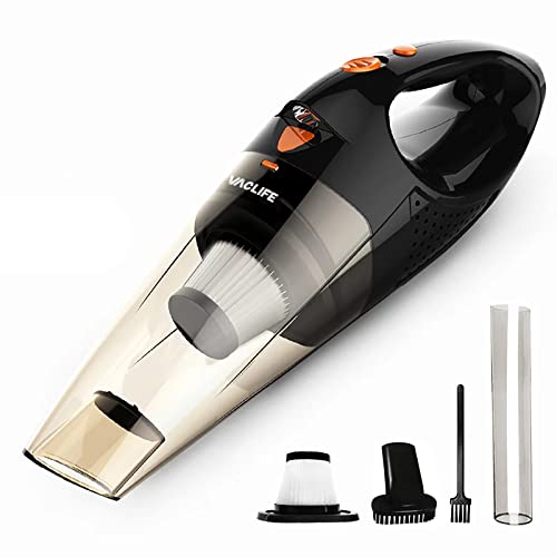 VacLife Handheld Vacuum, Car Vacuum Cleaner Cordless, Orange (VL189) VacLife Handheld Vacuum, Car Vacuum Cleaner Cordless, Orange (VL189)