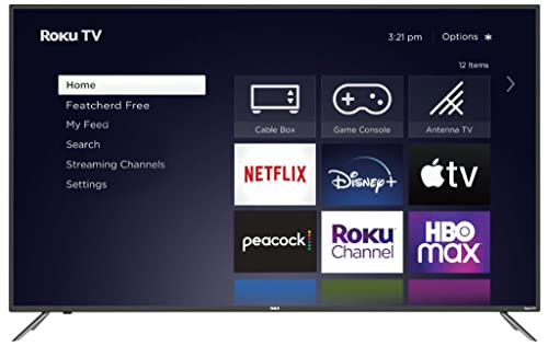 RCA 58-inch 4K UHD Roku Smart Flat Screen LED TV, 2022 Model RCA 58-inch 4K UHD Roku Smart Flat Screen LED TV, 2022 Model