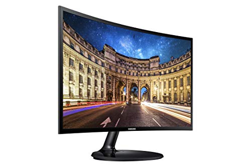 SAMSUNG LC24F390FHNXZA 24-inch Curved LED Gaming Monitor (Super Slim Design), 60Hz Refresh Rate w/AMD FreeSync Game Mode SAMSUNG LC24F390FHNXZA 24-inch Curved LED Gaming Monitor (Super Slim Design), 60Hz Refresh Rate w/AMD FreeSync Game Mode
