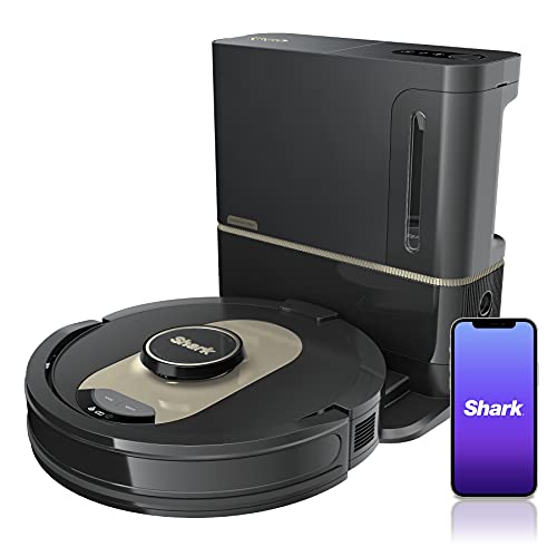 Shark AI Ultra Robot Vacuum, with Home Mapping, 60-Day Capacity HEPA Bagless Self Empty Base, Perfect for Pet Hair, Wifi, Works with Alexa, Black/Gold (AV2501AE) Shark AI Ultra Robot Vacuum, with Home Mapping, 60-Day Capacity HEPA Bagless Self Empty Base, Perfect for Pet Hair, Wifi, Works with Alexa, Black/Gold (AV2501AE)