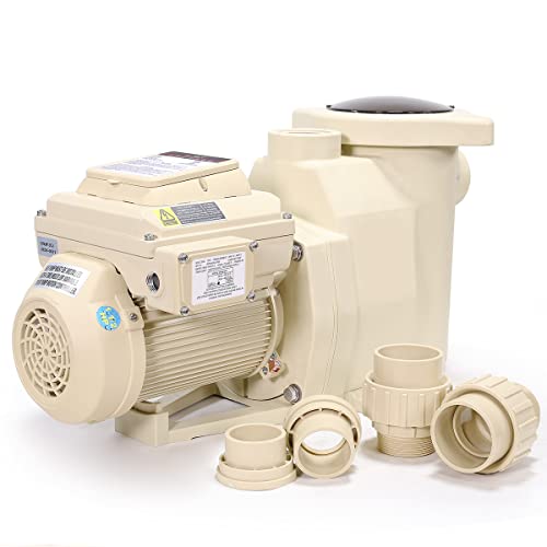XtremepowerUS High-Flo Swimming Pool Pump Inground 1.5HP Variable Speed 230V, Energy Star Certified With 1.5" / 2" Fitting Included XtremepowerUS High-Flo Swimming Pool Pump Inground 1.5HP Variable Speed 230V, Energy Star Certified With 1.5" / 2" Fitting Included
