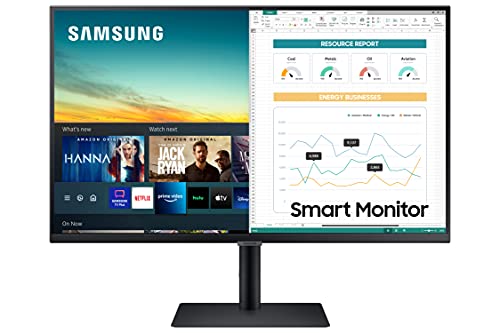 SAMSUNG M5 Series 32-Inch FHD 1080p Smart Monitor & Streaming TV (Tuner-Free), Netflix, HBO, Prime Video, & More, Apple Airplay, Height Adjustable Stand, Built-in Speakers (LS32AM502HNXZA) SAMSUNG M5 Series 32-Inch FHD 1080p Smart Monitor & Streaming TV (Tuner-Free), Netflix, HBO, Prime Video, & More, Apple Airplay, Height Adjustable Stand, Built-in Speakers (LS32AM502HNXZA)