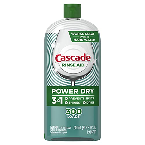 Cascade Rinse Aid Platinum, Dishwasher Rinse Agent, Regular Scent, 30.5 oz Cascade Rinse Aid Platinum, Dishwasher Rinse Agent, Regular Scent, 30.5 oz