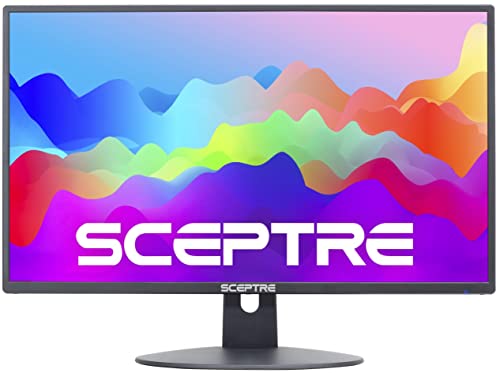 Sceptre 20" 1600 x 900 75Hz LED Monitor 2x HDMI VGA Built-in Speakers, sRGB 99% Machine Black (E209W-16003RT series) Sceptre 20" 1600 x 900 75Hz LED Monitor 2x HDMI VGA Built-in Speakers, sRGB 99% Machine Black (E209W-16003RT series)