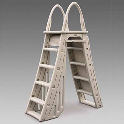Confer Plastics A-Frame 7200 Above Ground Adjustable Pool Roll-Guard Safety Ladder Confer Plastics A-Frame 7200 Above Ground Adjustable Pool Roll-Guard Safety Ladder