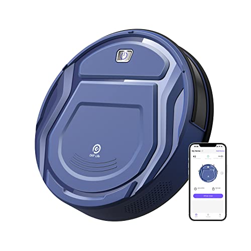 OKP Life K2 Robot Vacuum Cleaner 1800 mAh, Blue OKP Life K2 Robot Vacuum Cleaner 1800 mAh, Blue
