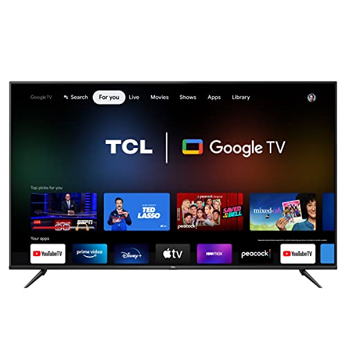 TCL 75" Class 4-Series 4K UHD HDR Smart Google TV – 75S446, 2022 Model TCL 75" Class 4-Series 4K UHD HDR Smart Google TV – 75S446, 2022 Model
