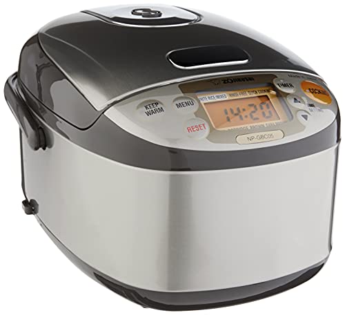 Zojirushi NP-GBC05XT Induction Heating System Rice Cooker and Warmer, 0.54 L, Stainless Dark Brown Zojirushi NP-GBC05XT Induction Heating System Rice Cooker and Warmer, 0.54 L, Stainless Dark Brown