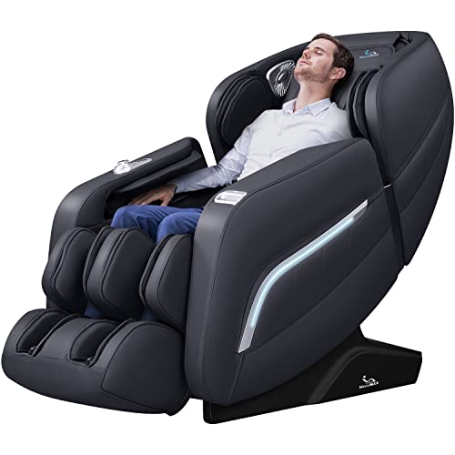 MassaMAX A306 Massage Chair, Full Body Zero Gravity SL Track Recliner with Yoga Stretch, Voice Control, Heating, Airbags, Foot Massage MassaMAX A306 Massage Chair, Full Body Zero Gravity SL Track Recliner with Yoga Stretch, Voice Control, Heating, Airbags, Foot Massage