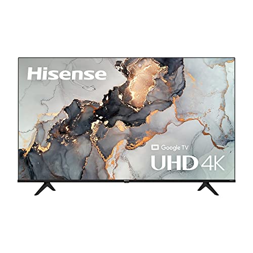 Hisense A6 Series 43-Inch Class 4K UHD Smart Google TV with Voice Remote, Dolby Vision HDR, DTS Virtual X, Sports & Game Modes, Chromecast Built-in (43A6H, 2022 New Model)