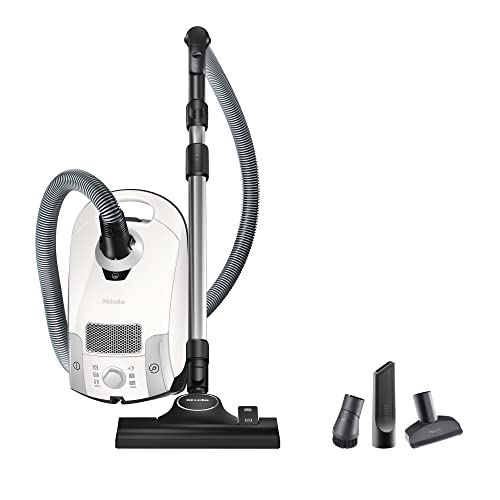 Miele Compact C1 Pure Suction Powerline Canister Vacuum, Lotus White Miele Compact C1 Pure Suction Powerline Canister Vacuum, Lotus White