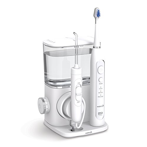 Waterpik Complete Care 9.0 Sonic Electric Toothbrush with Water Flosser, CC-01 White, 11 Piece Set Waterpik Complete Care 9.0 Sonic Electric Toothbrush with Water Flosser, CC-01 White, 11 Piece Set