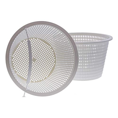 U.S. Pool Supply Swimming Pool Plastic Skimmer Replacement Basket (Set of 2) - Skim Remove Leaves, Bugs and Debris - 8" Top, 5.5" Bottom, 5" Deep - Not Weighted U.S. Pool Supply Swimming Pool Plastic Skimmer Replacement Basket (Set of 2) - Skim Remove Leaves, Bugs and Debris - 8" Top, 5.5" Bottom, 5" Deep - Not Weighted